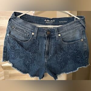 Ariat Women’s Embroidered Denim Shorts